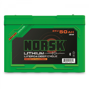 Norsk 24V 50Ah Lithium Battery Heated