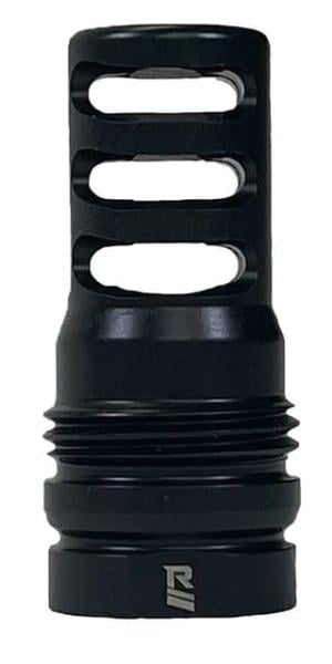 Rugged Suppressorss MB025 3 Port Brake 338 Cal 8.6mm, 3/4-24 Tpi, Dual Taper