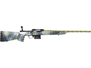 Horizon Firearms Venatic Bolt Action Rifle 22 Creedmoor 24" Olive Drab Fluted  Threaded Barrel Matte Frame Gray/Tan Stock Precision