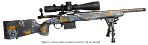 Iota Outdoors RF010A122214C18 Venatic Carbon 6.5 PRC 22” Fluted Threaded Barrel, Drilled &amp; Tapped Receiver, Arca Rail Forend, Iota EKO Carbon Fiber Stock