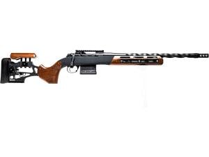 Iota Outdoors RF030L221810F99 Venatic Max 22 Creedmoor 5+1 18” Nano Flat Black Fluted Threaded Barrel, Black DLC Aluminum Receiver w/Picatinny Rail, Woox Furiosa Aluminum/Wood Stock, Right Hand