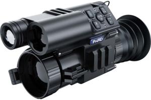PARD Optics FT34 35mm 384x288 3 in 1 Clip-On Thermal Rifle Scope w/LRF, Black, FT34-35F