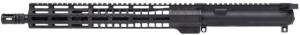 Evolve Weapons Systems Complete Upper Receiver, 14.5in Mid Length Gas System, M-LOK Handguard, Black, EWS-UCM-14M-BLK