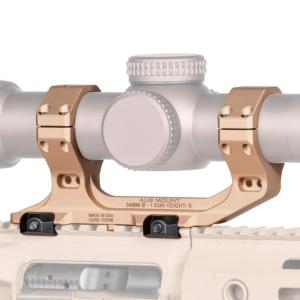 Reptilia AUS Optic Mount, 1.93inch Height, FDE, 34mm, 100-243