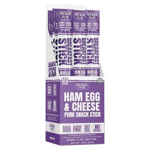 WICKED CUTZ WCBR12HEC HAM/EGG/CHEESE STICKS 12