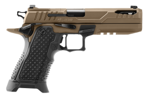 Oa Defense OA2311FPROELTHDBPRT21 2311 Pro Elite 9mm Luger 21+1 5" Black DLC Ported Barrel  High Desert Optic Ready/Serrated Stainless Steel Slide & Aluminum Frame w/Picatinny Rail  Black Metal Module Grip  Ambidextrous