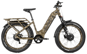 Rambo Bikes KRU3.0-BLC Krusader 3.0 Mossy Oak Bottomland 500W Hub Motor Up to 28mph Speed