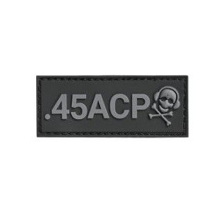 Caliber Patch 45ACP Gry/Black