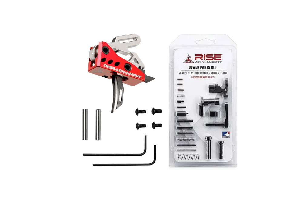 Rise Armament RA-535 Drop-in Trigger + LPK - Black - CURVED - $159.95 (Add to Cart Price)