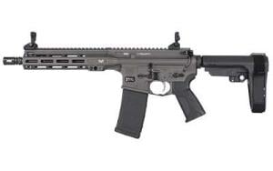 LWRC International LWRC ICMKII 5.56mm 10" 1/10 1/2x28 OD Patriot Tungsten Grey Pistol w/SBA3 Brace ICMKIIP5TG10SBA3