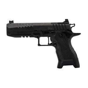 Oa Defense 2311 Full Size 9mm Luger 17+1 5” Stainless Barrel, Black Steel Optic Ready/Serrated Slide, Black Aluminum Frame w/Picatinny Rail, Black Polymer Grip, Ambidextrous