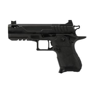 Oa Defense 2311 Pro Compact Frame 9mm Luger 15+1 4.25” DLC Black Steel Optic Ready/Serrated Slide, Black Aluminum Frame w/Picatinny Rail, Black Polymer Grip, Ambidextrous