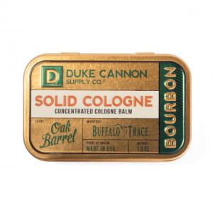 Duke Cannon Supply Co Solid Cologne, Bourbon, 1.5 oz Tin, SCBOURBON1