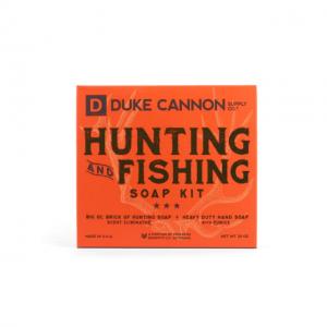 Duke Cannon Supply Co Hunting & Fishing Soap Kit, 2 x 10 oz Soaps, HUNTFISHSET