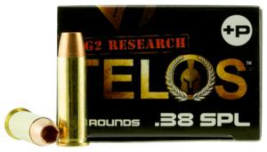 G2 Research TELOS .38 SPL+ 105Gr Copper Hollow Point 20Rd G00618