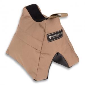 Crosstac Saddle Shooting Rest Bag / Pre-Filled, Coyote Brown, 110060-CB