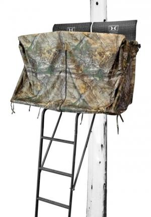 Hawk Treestands Big Denali/Squatch 2-Man Ladder Blind Kit, 2072-BK