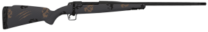 Fierce Firearms TWROG300PRC22BT Twisted Rogue 300 PRC 22” Armour Lube Black Steel Threaded Barrel, Drilled &amp; Tapped Steel Receiver, LR Negative Comb Trophy Camo Carbon Fiber Stock