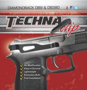 Techna Clips Handgun Retention Clip Diamondback Db380/db9 Rs
