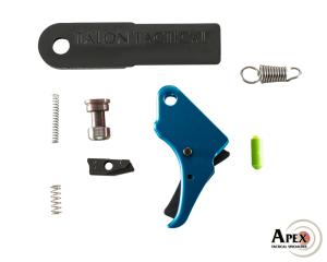 APEX TACTICAL Apex Blue Trigger & Duty/Carry Kit for M&P Shield