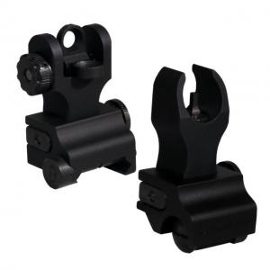 Samson Quick Flip SIG HK Front/SP Rear Folding Sight Combo, Black, QF-SIG-HK-SP PKG