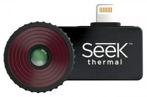 Seek Thermal CompactPRO Imaging Camera for iOS, Black, 1 x 1.75 x 1 inches, LQ-AAAX