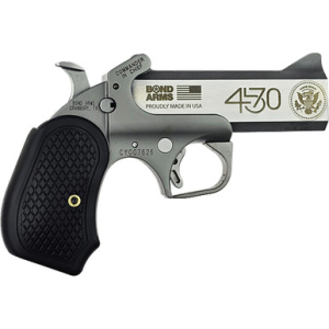 Bond Arms Trump 45-47 'Commander and Chief' Big Bore Stainless / Black .45-70 4.25" Barrel 1-Rounds