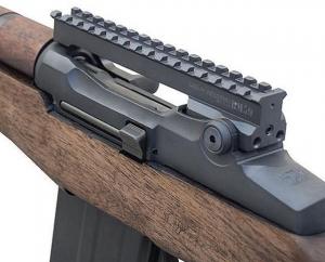 SADLAK BM-59 Steel Scope Mount, 6.5in Mil Spec Picatinny Rail Mounts, Phosphate, Black, 590001