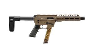FREEDOM ORDNANCE FX9P8SBM-FDE FX9P 9mm Luger 8” Flat Dark Earth