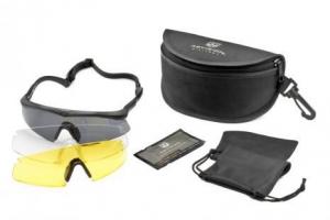 Revision Sawfly Eyeshield Deluxe Kit - Regular Black, Clear, Solar Yellow Lenses 400760211
