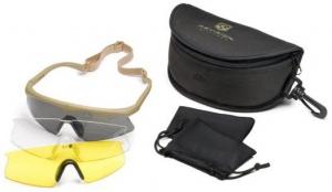 Revision Sawfly Eyeshield Deluxe Kit - Regular Tan, Clear, Solar Yellow Lenses 400760241