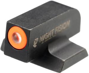Night Fision Tritium Front Sight for Canik Mete SF and TP9 Pistols w/ Orange Ring, Black, One Size, CNK-029-001-OGXX