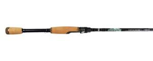 Dobyns Sierra Series Rods, 7ft, 1pc. 8-17lb, 3/16-5/8oz, Medium Power Fast Action, Black/Lt Blue, SA 703SF