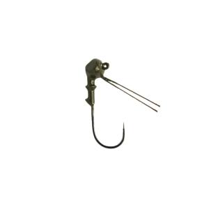 Tackle HD Stealth HD Jighead 3pk 3/16oz Green Pumpkin, 411-006