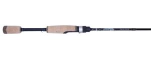 Dobyns Sierra Trout And Panfish Series Rods, 7ft4in, 1pc. 2-6lb, 1/32-3/16oz, Ultra Light Power Fast Action, Black/Lt Blue, STP 740SF
