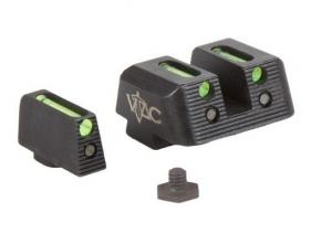 Viking Tactics VTAC Glock Sights, Fiber Front/Fiber Rear, Green Front, Green Rear, VTAC-VSGL-FF