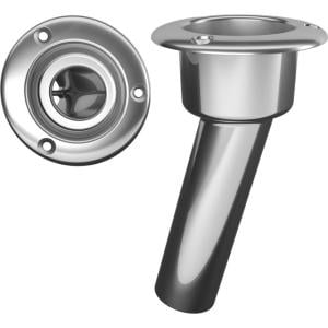 Mate Series Stainless Steel 15 Rod & Cup Holder - Open - Round Top, C1015ND