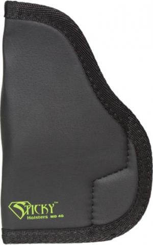 Sticky Holsters MD-4 Gen 1 Holster for GL 26/27, S&W M&P 9c/40c/ Rug SR 9c/40c, Medium, Black, MD-4 Gen 1