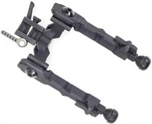 ACCU-TAC WB-4 Wide Body Bipod, Flat Black, Medium, WBB-0400