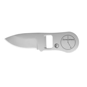 Fremont 5 Oclock Fixed Blade Knife, Stainless Steel, 100-008