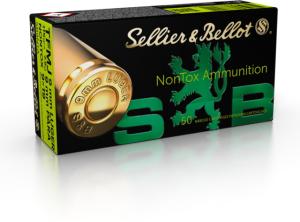 Sellier & Bellot SB9NT Handgun 9mm Luger Non-Tox 115 Gr Full Metal Jacket FMJ SB9NTA