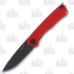 ANV Knives Z200 Linerlock Folding Knife (Red G-10)