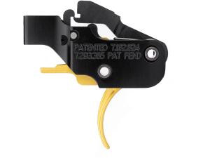 American Trigger Corp. AR Gold Trigger Group AR-10, LR-308 Adjustable Two Stage Curved Shoe - 160812
