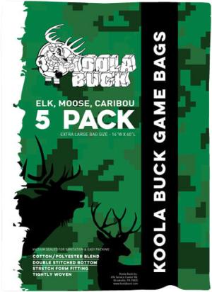 Koola Buck KOOLA BUCK ECONOMY ELK QUARTER GAME BAGS 5-PACK