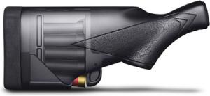 TactaLoad TLFL5-R8712 Flash-5 Gunstock Black Synthetic Fixed with Storage Compartment for Remington 870 Ambidextrous Hand