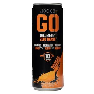 Jocko Fuel 33920 Orange Energy Drinks 12oz 12Pack