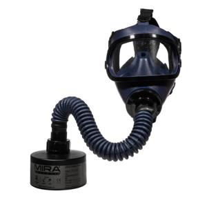 MIRA Safety MD-1 Kids Gas Mask, Navy Blue, Large, MD1-02