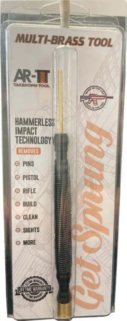 AR TakeDown Tool Multi Brass Punch with Hammer for Glock, 6.3in, Black, AR-TTGSBP1