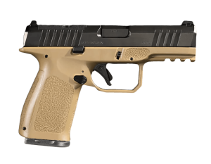 Rost Martin RM1CFDEOSP10CA RM1C  9mm 10+1 4" Black Tenifer Optic Ready/Serrated Flat Dark Earth Frame RGT Grip