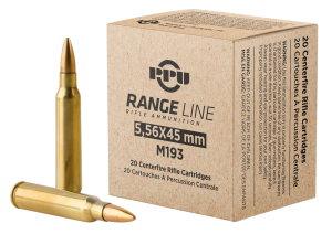 TR&Z PPR556 5.56mm 55gr Full Metal Jacket Boat Tail 20 Per Box/50 Case Ammo for MA, CT, NJ, IL, NY & CA Buyers